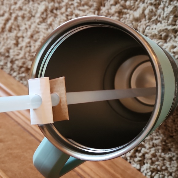 NWT Stanley seafoam 40oz big big grip travel quencher mug - Picture 6 of 8